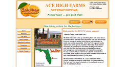 Desktop Screenshot of acehighfarms.com